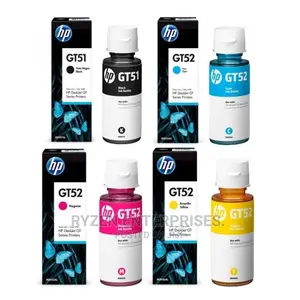 Hp GT 52 Black, Cyan, Magenta and Yellow