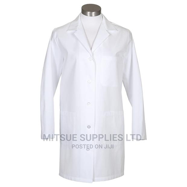 Cotton Unisex Lab Coat - thumbnail 2