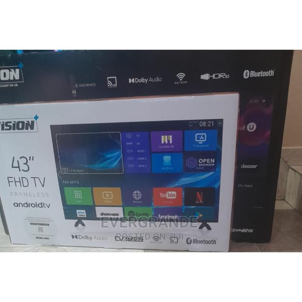 Vision Plus 43 FHD Frameles Smart Android Tv - thumbnail 4