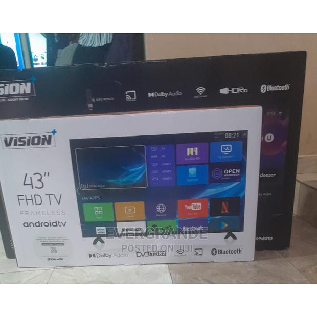 Vision Plus 43 "" FHD Frameless Android O'S Smart Tv - thumbnail 3