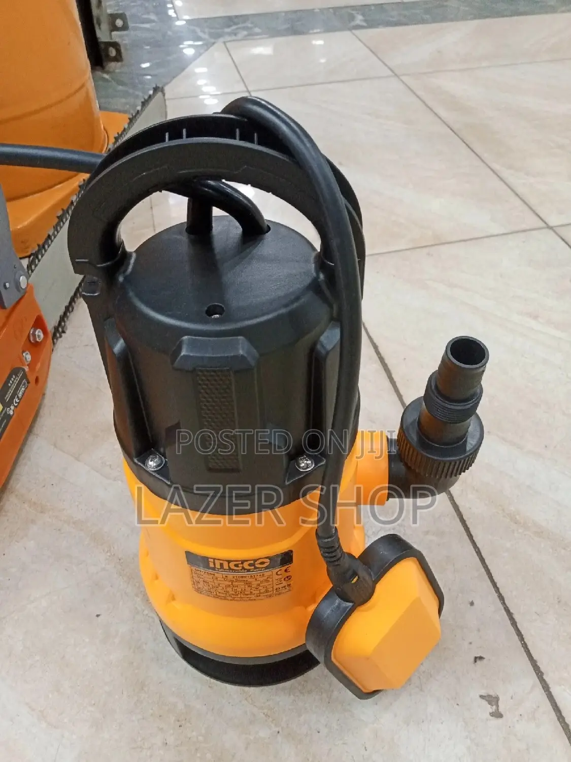 1hp Ingco Submersible Pump, Fresh Water