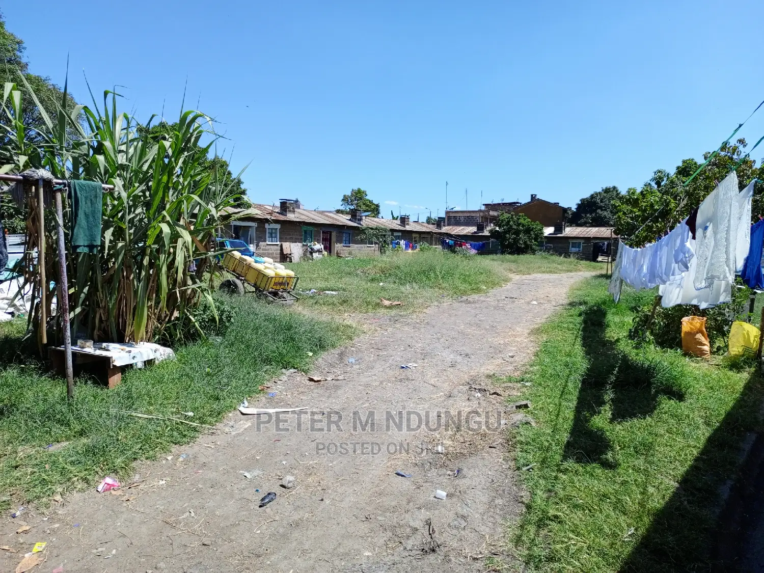 Nairobi;Jogoo Road- Prime 0.75 Acres on Sale, Corner Plot. Title