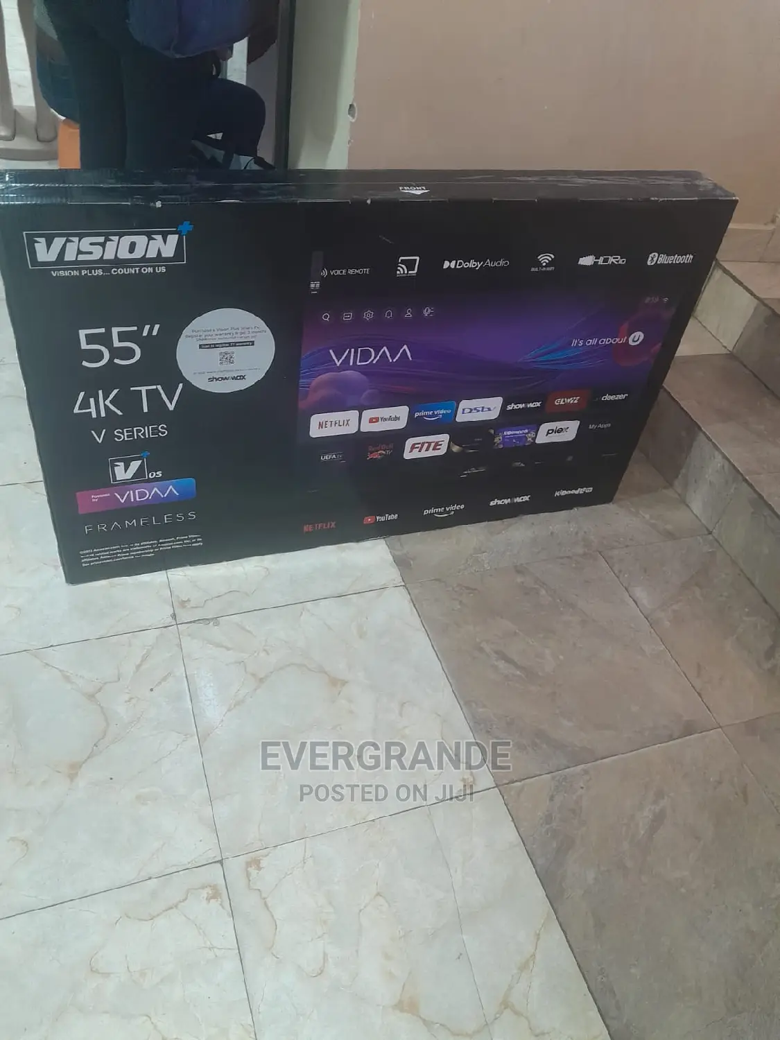 Vision Plus 55 Inches 4 K Vidaa Smart Android