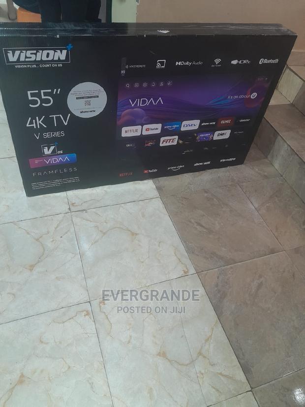 Vision Plus 55 Inches 4 K Vidaa Smart Android - thumbnail 2