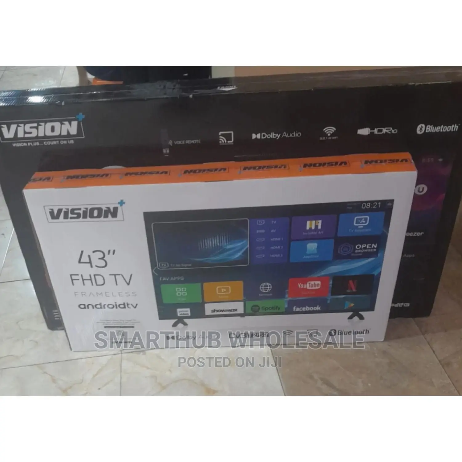 Vision Plus VP8843SF - 43" FHD Frameless