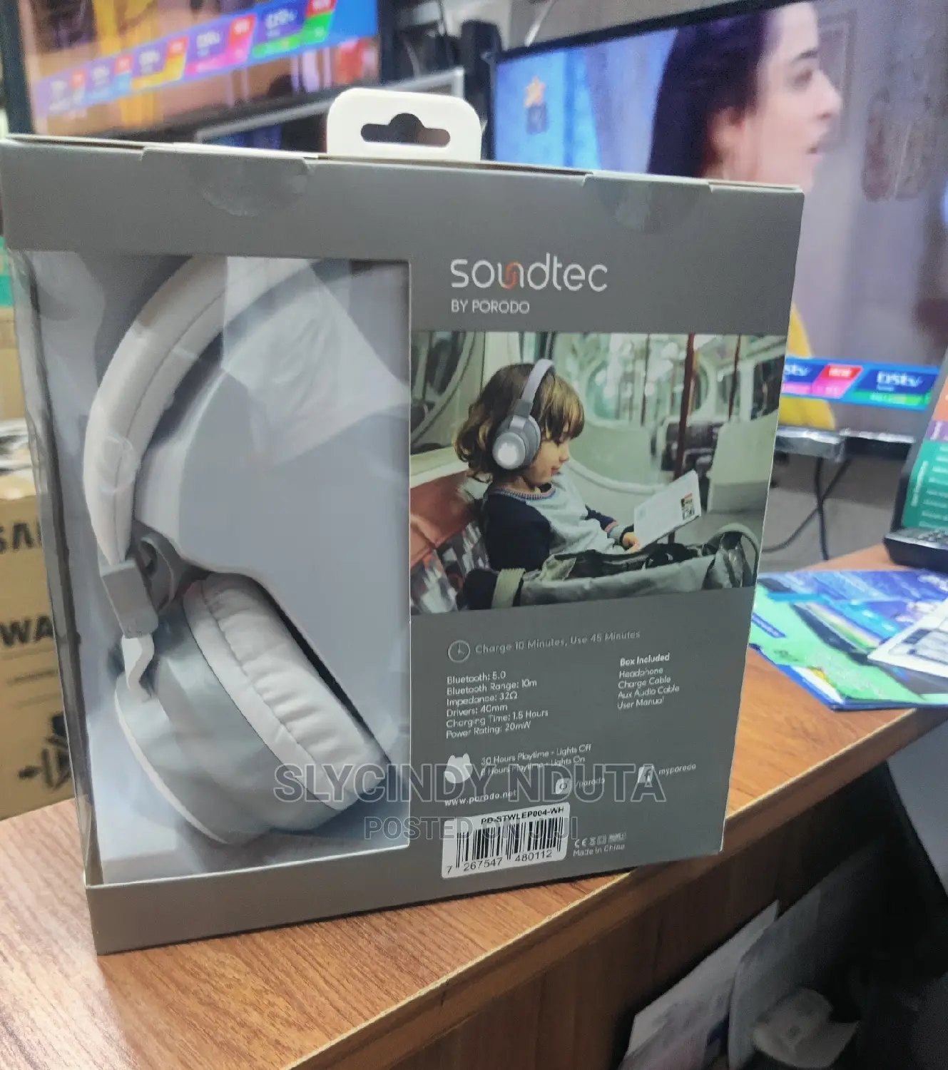 Soundtec Wireless Kids Headphones