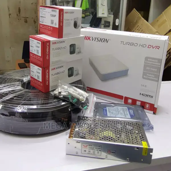 Elegant 2mp Hikvision 3 HD CCTV Cameras With Motion Sensor in Nairobi