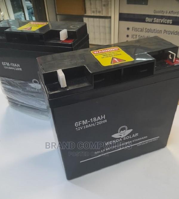 12V 18ah/20hr Wenda Solar Battery