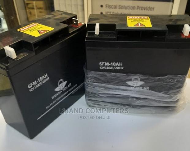 Solar 12V 18AH UPS Wenda Battery Solar Battery