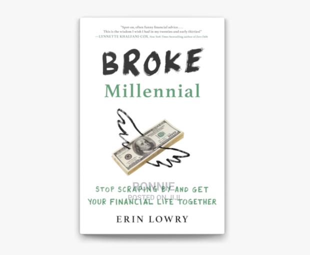 Broke Millennial Book by Erin Lowry