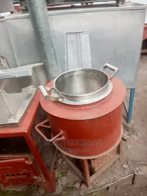 Charcoal Chips Fryer Jiko