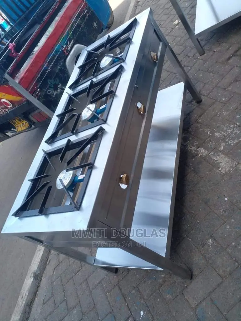 Commercial Gas Cooker Three Burner