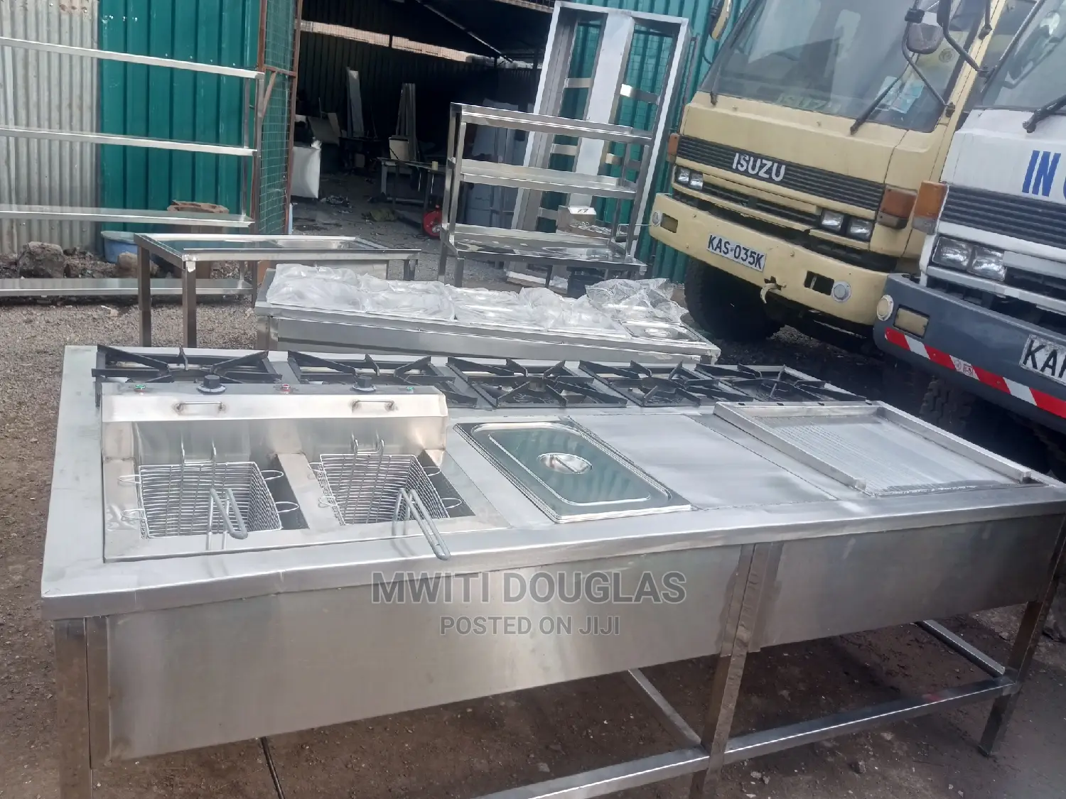 Big Restaurant Combined Cooker Unit