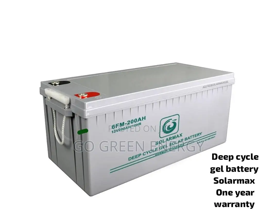 200ah Solamax Gel Battery