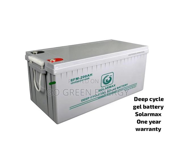 200ah Solamax Gel Battery