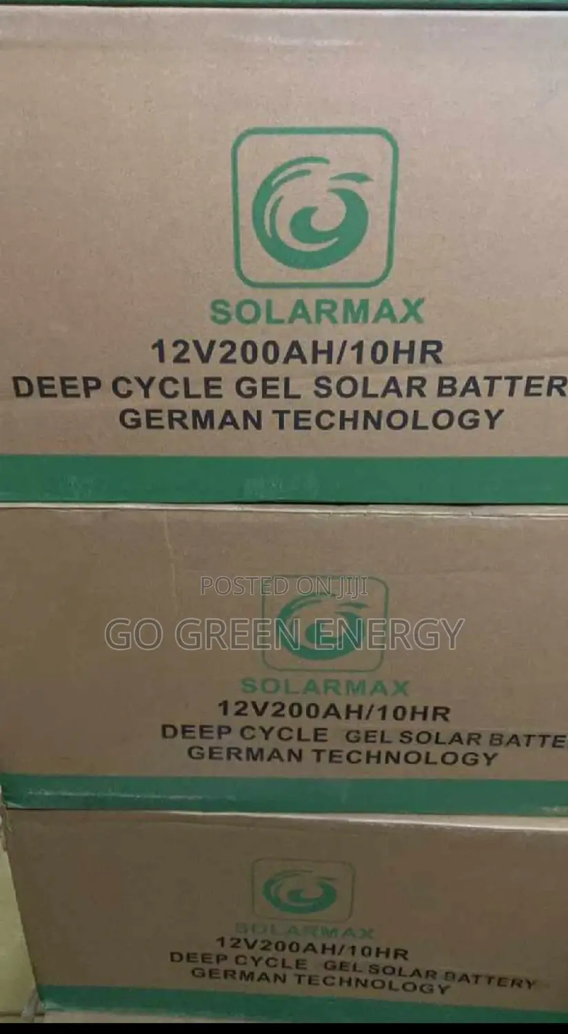 200ah Solamax Gel Battery