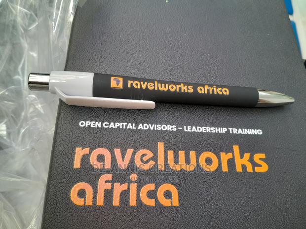 A5 Black Strap Notebooks - main view