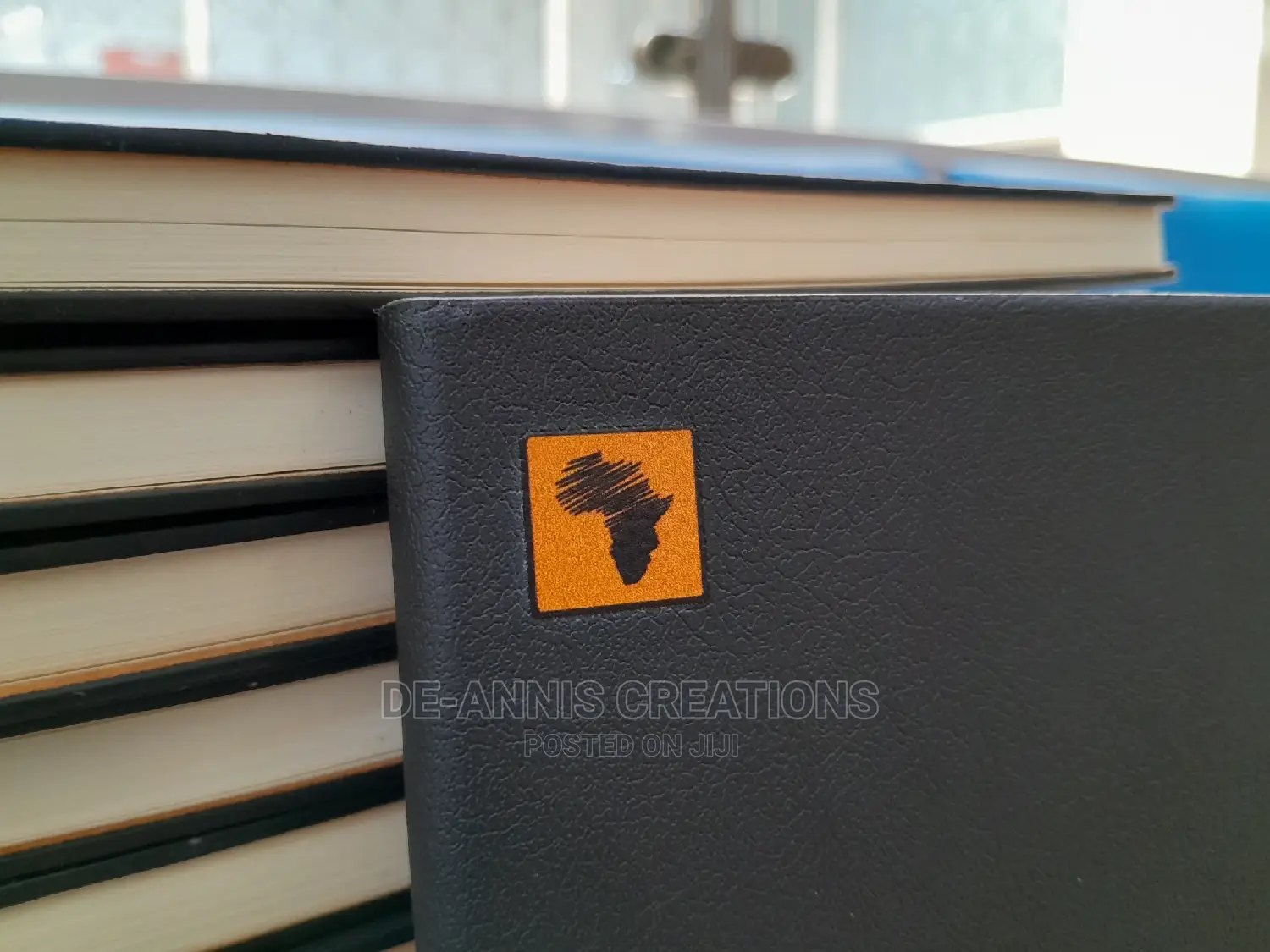 A5 Black  Strap Notebooks