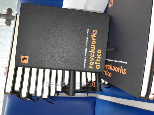 A5 Black  Strap Notebooks - thumbnail 3