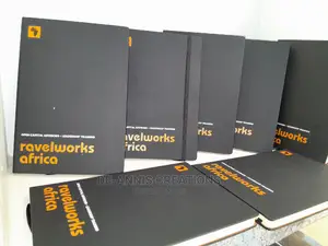 A5 Black  Strap Notebooks