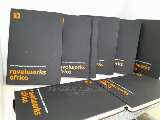 A5 Black  Strap Notebooks - thumbnail 4