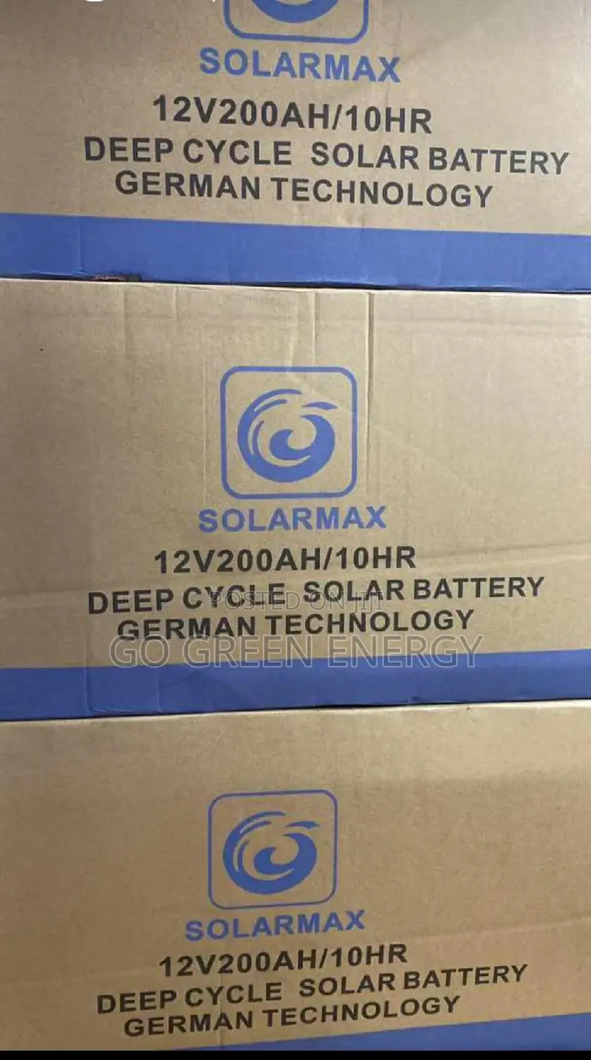200ah Solarmax Battery