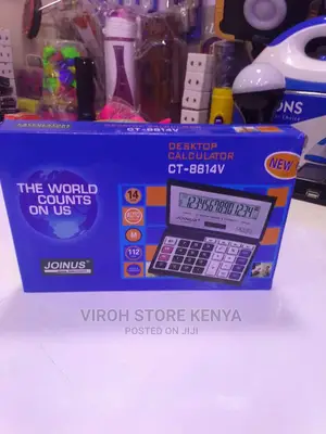 Desktop Calculator CT-8814V 14 Digital Financial Calculator
