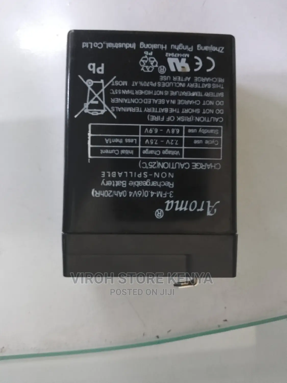 6v 4.0ah Toy Battery - Rechargable