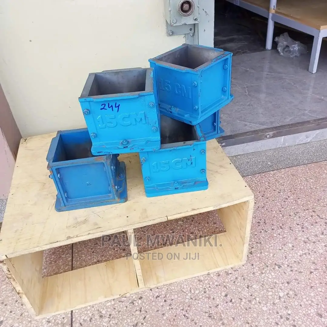 HD- Cast Iron Concrete Test Cube Moulds. 15cm×15cm×15cm.