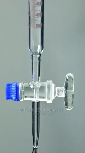 Pair of Burette 50ml- Rubber With Bead and Glass Tip (China)