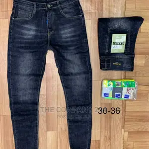 Nairobi Latest Fashion Rugged Plain Quality Denim Jeans