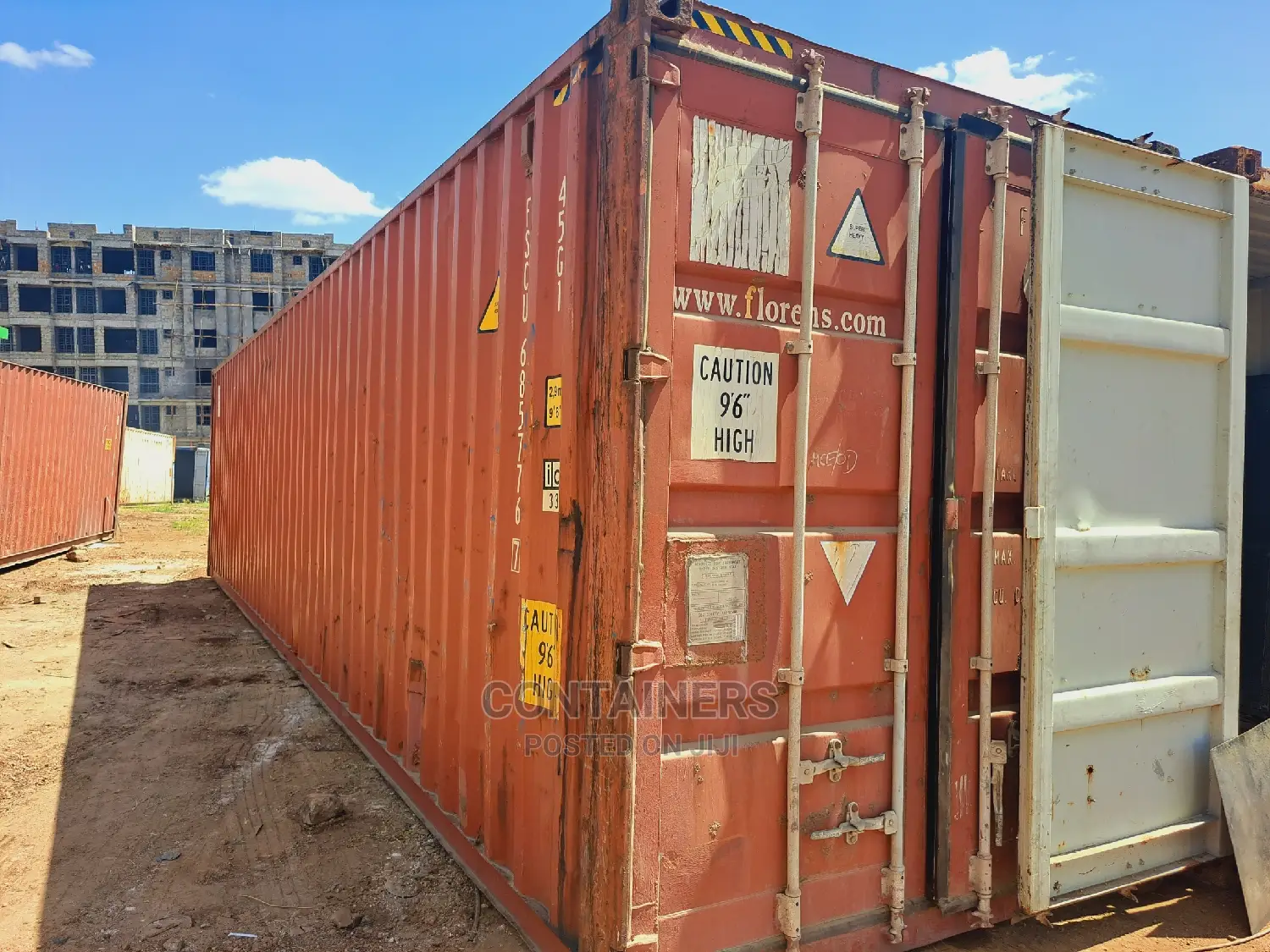 Super Clean 40ft Containers Stock