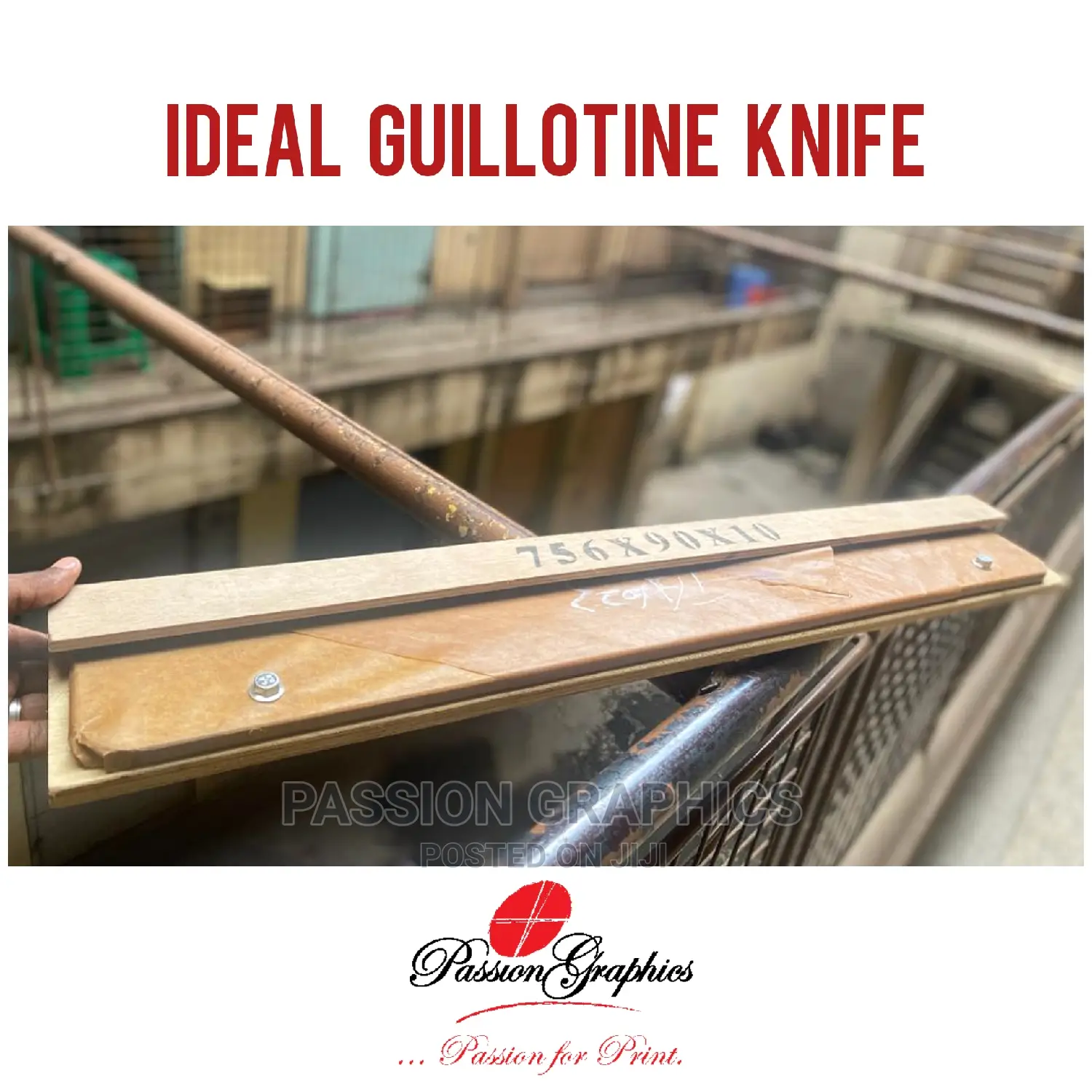 Guillotine Knife (Ideal 650 Machine)