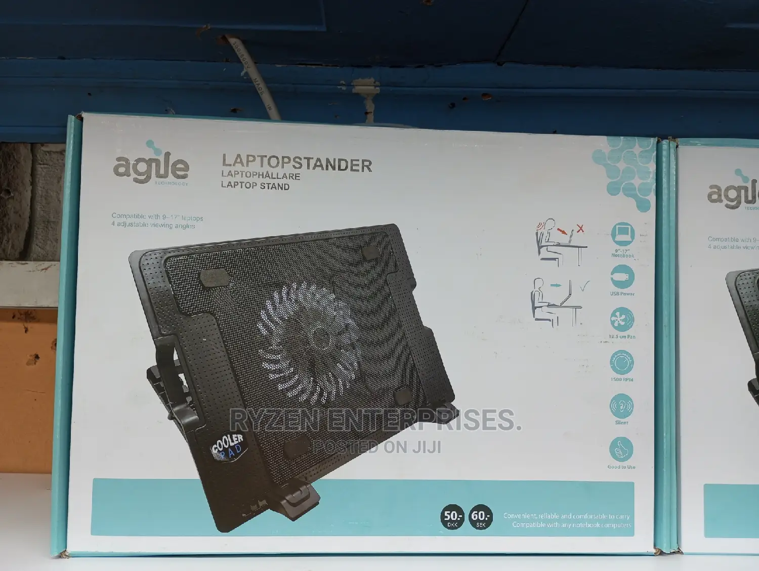 ~`~Laptop Stand With Fan^°~