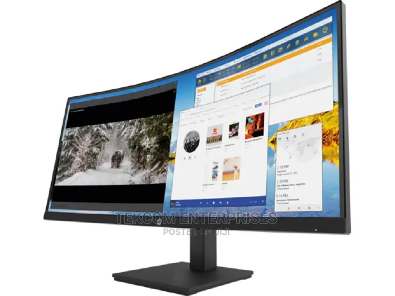 HP M34d WQHD Curved Monitor