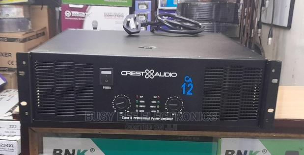 Ca 12 Crest Audio Power Amplifier - main view