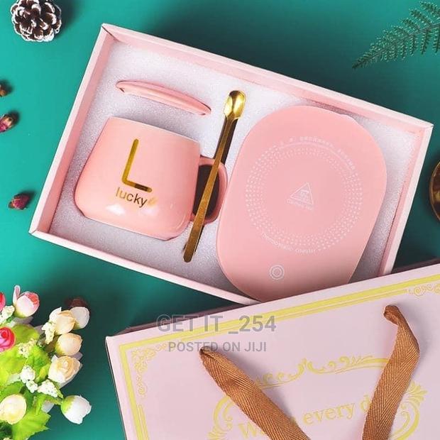 Pink Ceramic Gift Mug - main view