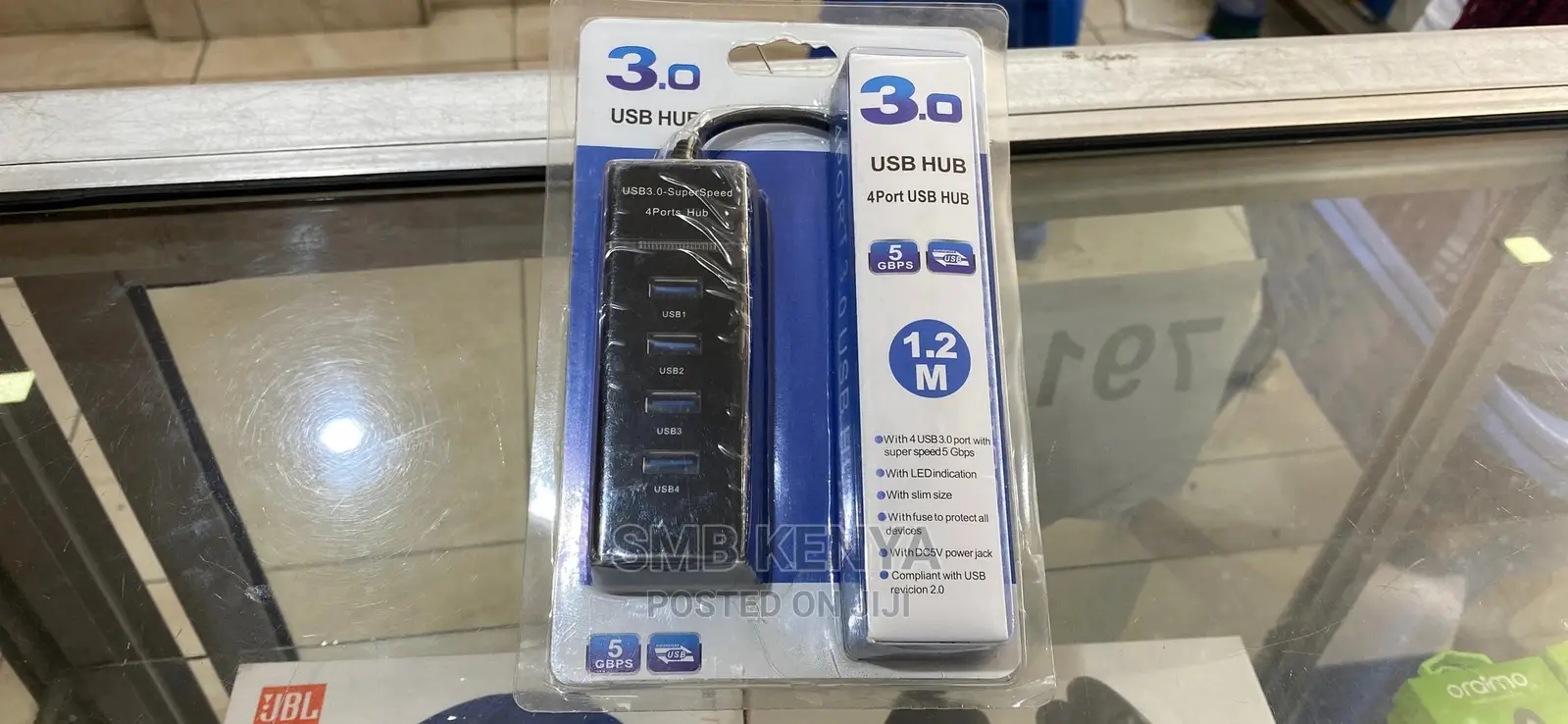 4 Ports Usb Hub (Usb 3.0) 5gbps