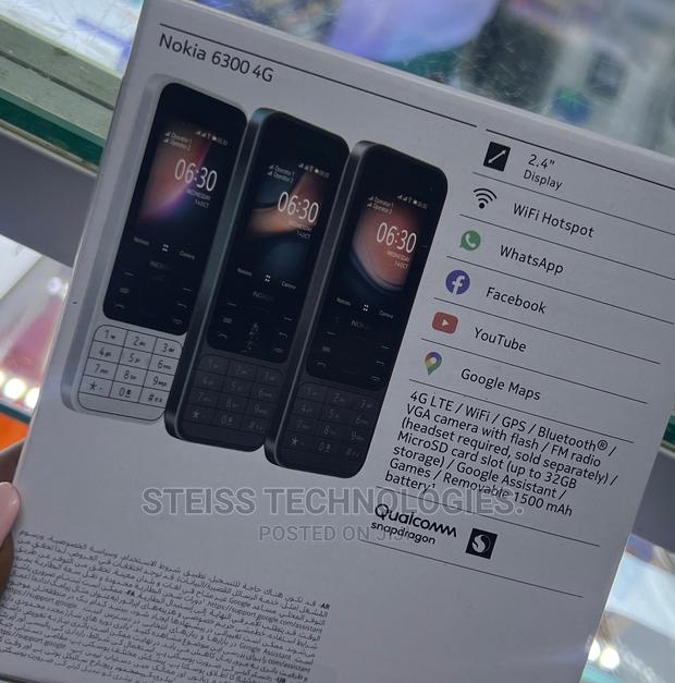 New Nokia 6300 Black - thumbnail 2