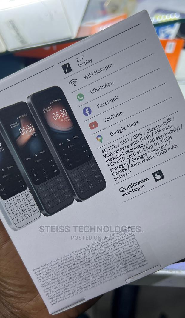 New Nokia 6300 Black - thumbnail 3