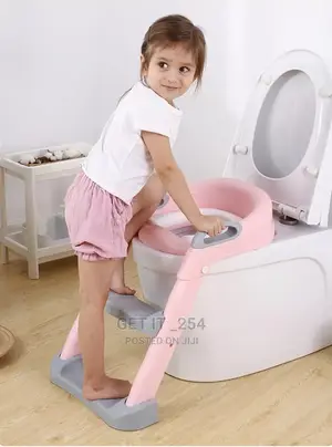 Kids Seat Toilet Trainer* ✓Potty Ladder ✓Toilet Reducer
