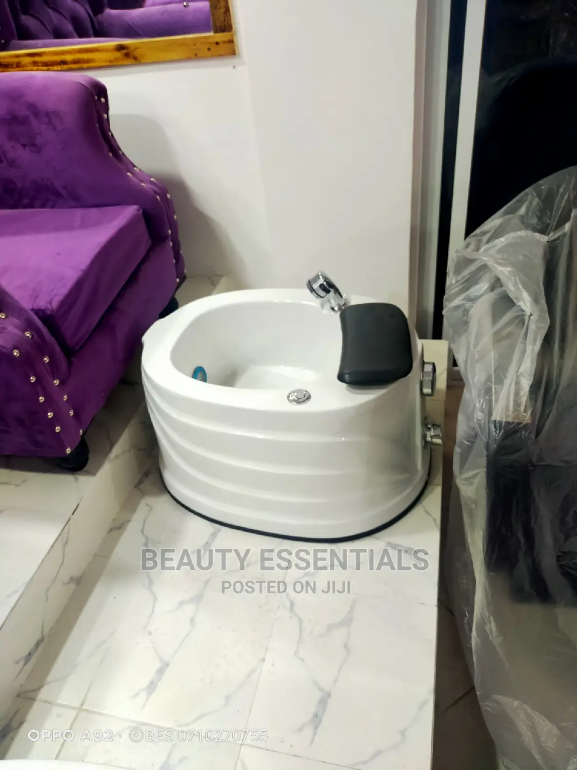 Fibre Footspa Oval Shaped