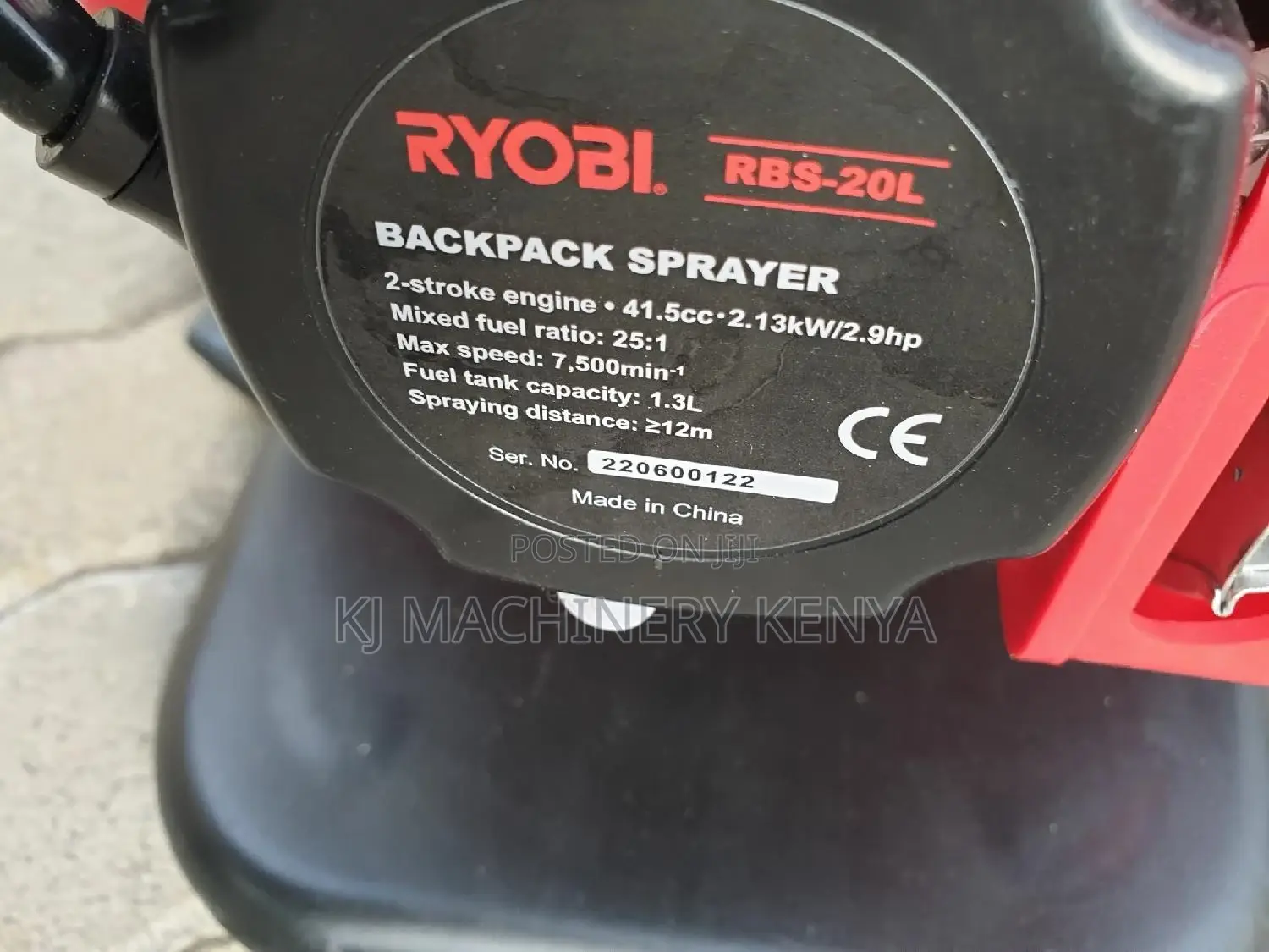 42CC 20litres Petrol Backpack Sprayer