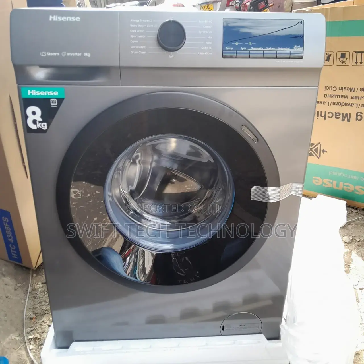 Front Load ,Front Load Washing Machine 8kg Hisense