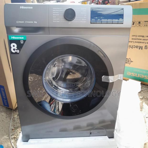 Front Load ,Front Load Washing Machine 8kg Hisense - main view