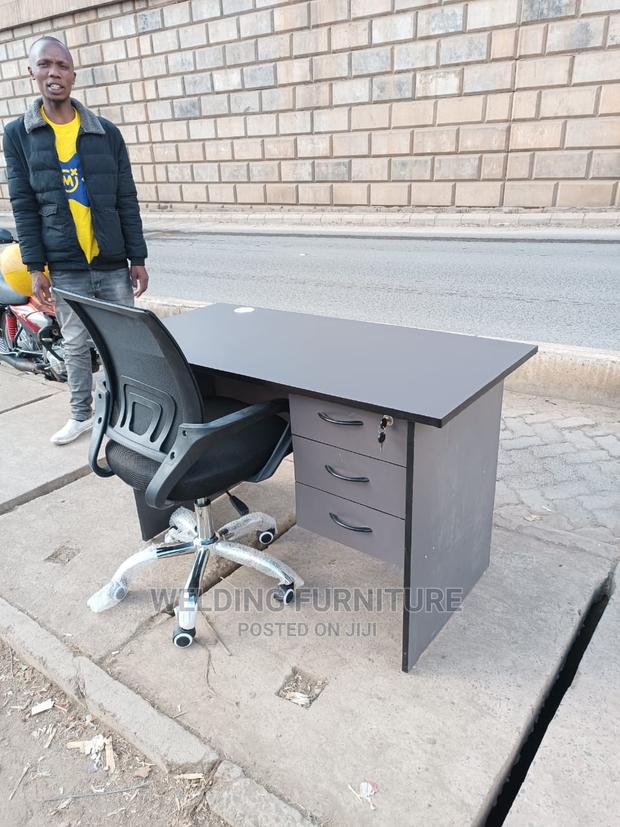Office Desk and Chair - main view