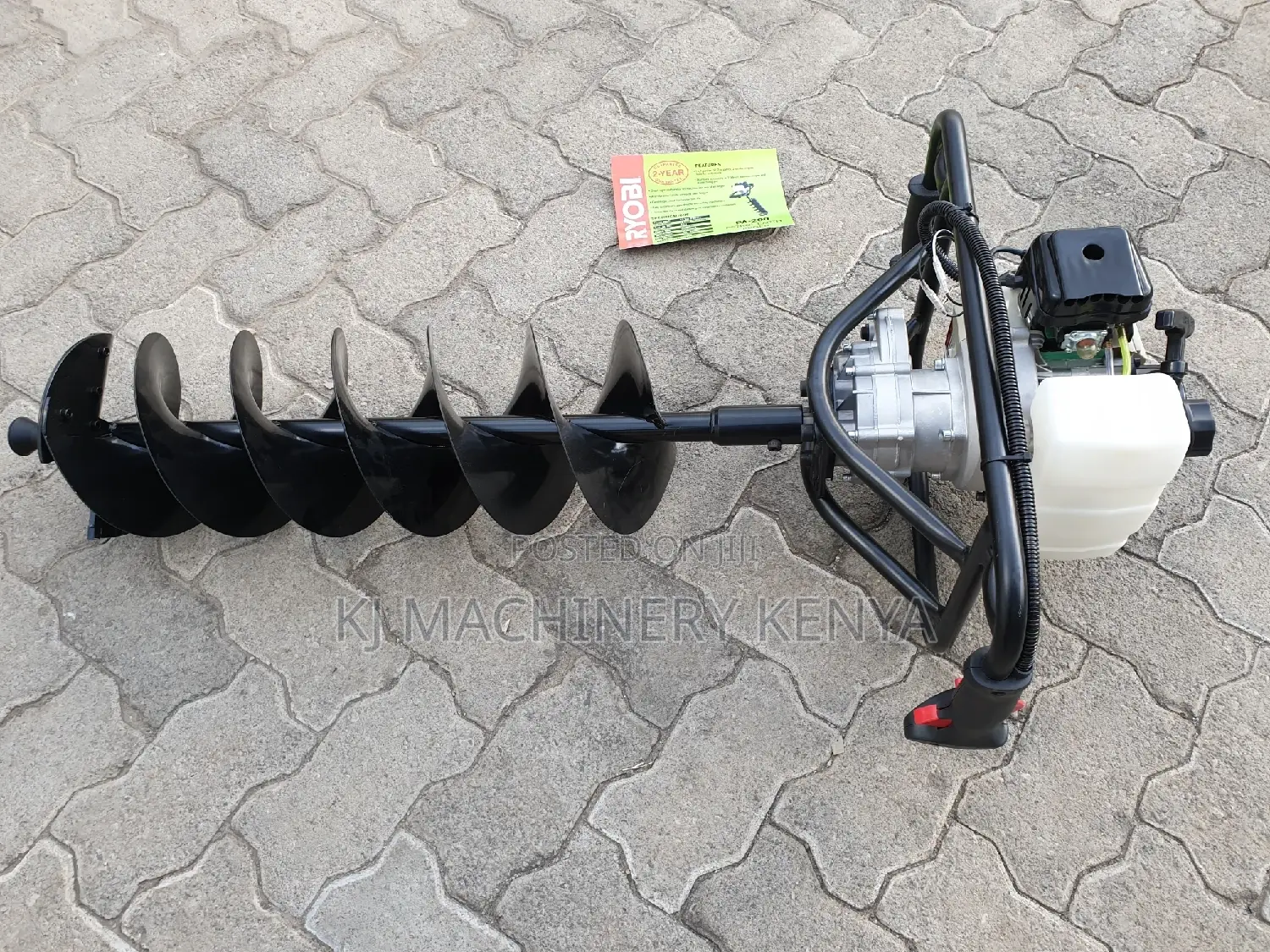 51.7CC 2-Stroke Petrol Earth Auger , 80-200mm