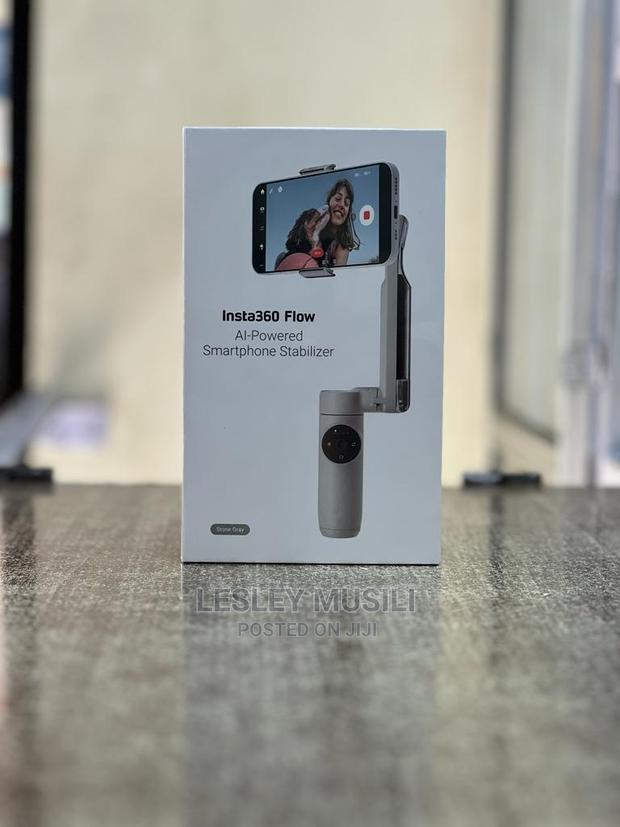 Insta360 Flow Al-Powered Smartphone Gimbal Stabilizer (Gray) - main view
