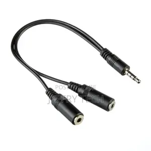 ONN Headphone AUX Splitter Cable