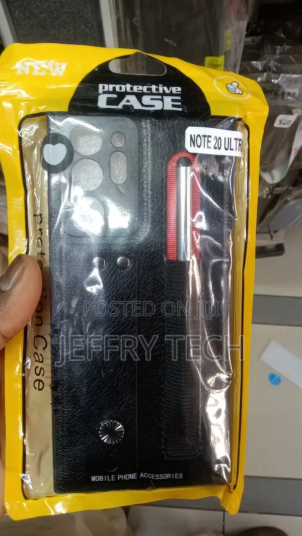 Note 20 Ultra Case With Pen Back Case